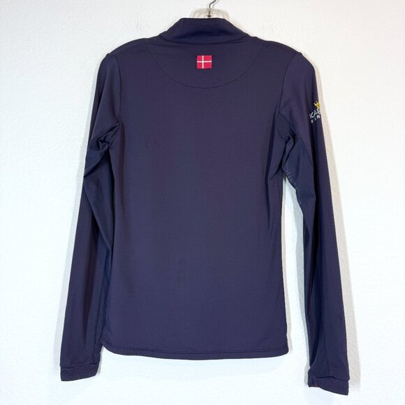 Kastel Denmark Performance Riding Blue Sun Shirt Equestrian Long Sleeve XS - Picture 2 of 11